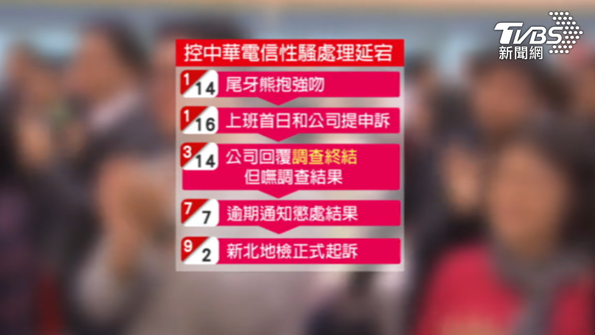 中華電信回應已經懲處該名科長，也調離原工作場所。（圖／TVBS）
