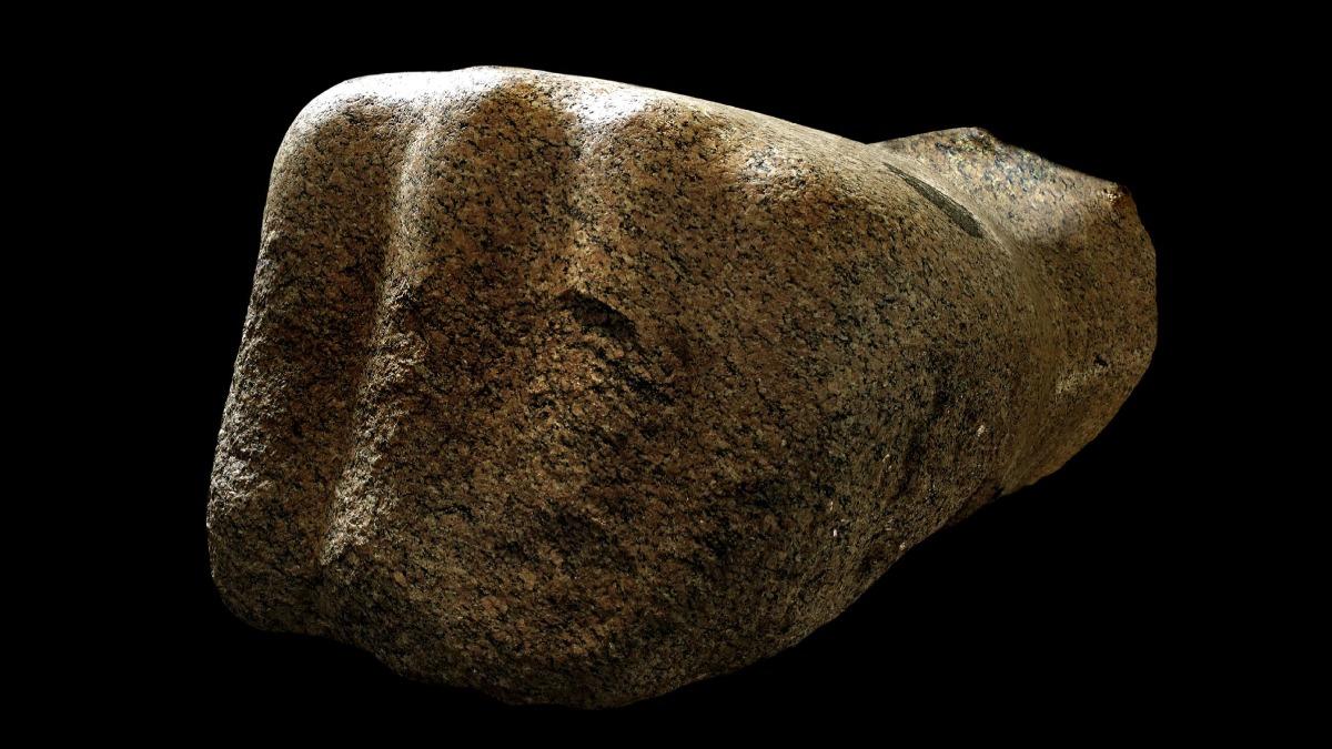 拉美西斯二世巨像的拳頭,約西元前1279–1213年。。(圖/大英博物館理事會)