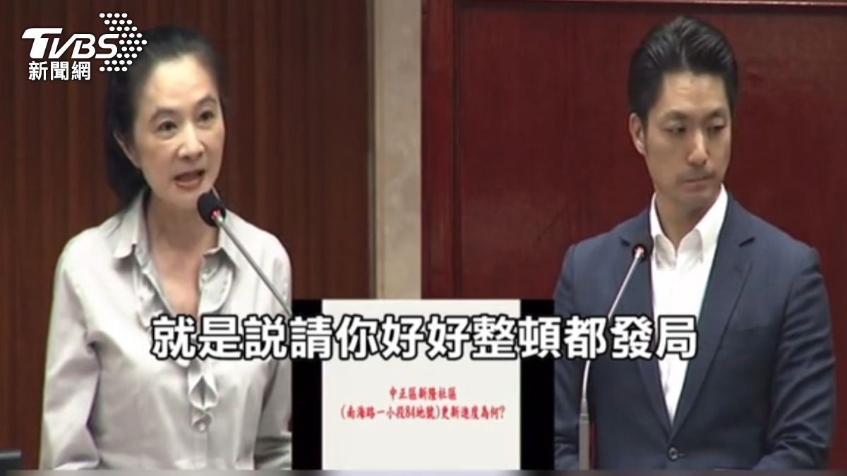 應曉薇在質詢時的言論被檢方認為涉嫌恐嚇證人。(圖/TVBS)