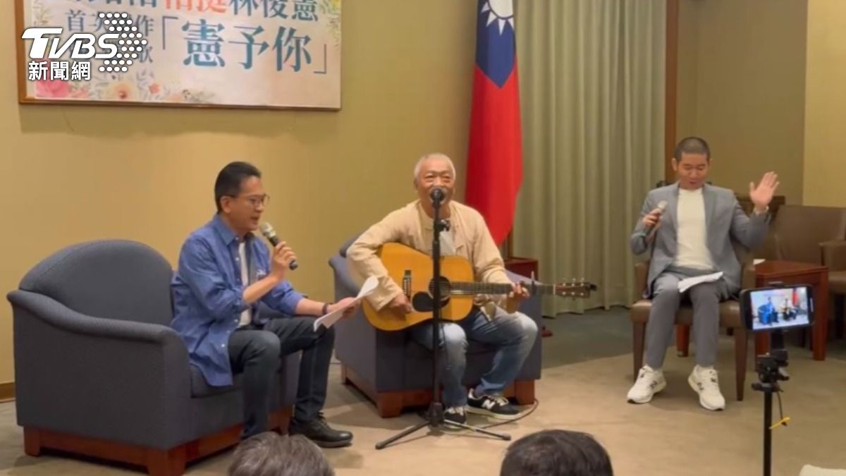 曾為賴清德獻聲!金曲歌王挺林俊憲選台南 競選歌《憲予你》曝