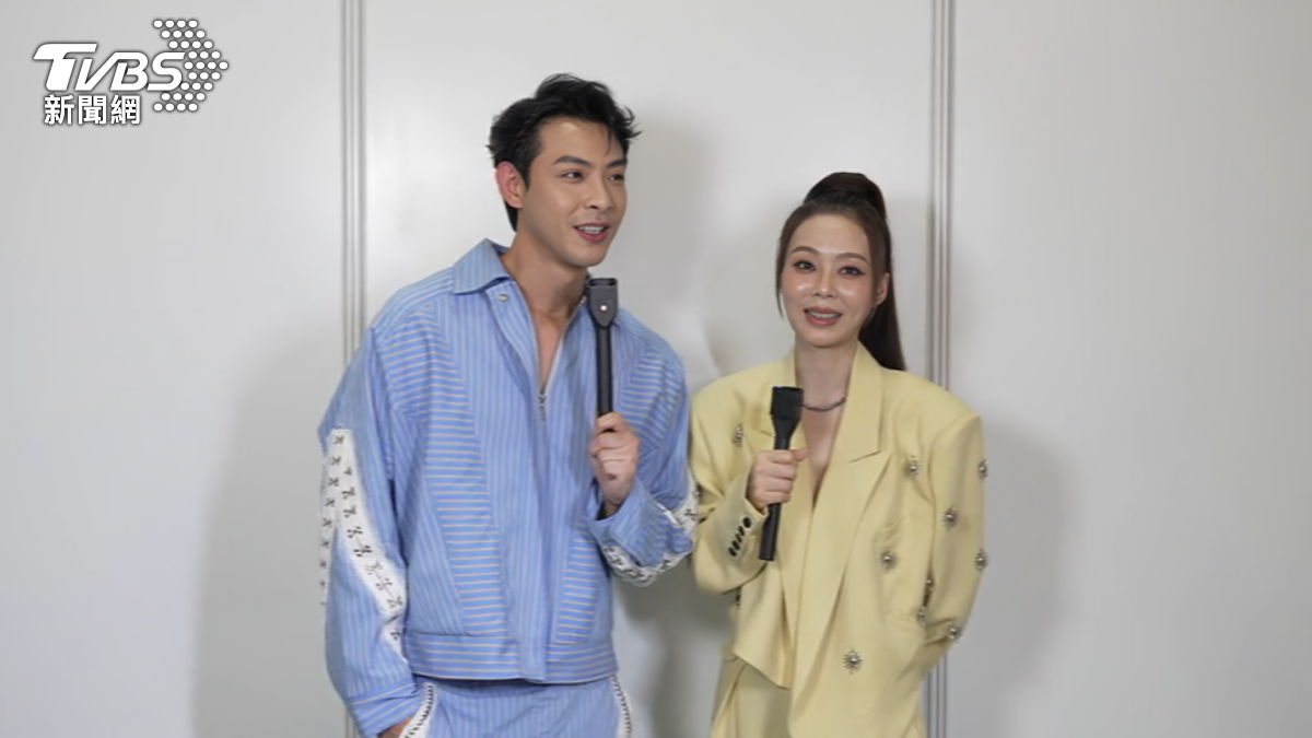 連晨翔、孫淑媚登上台北時裝周。(圖/TVBS)