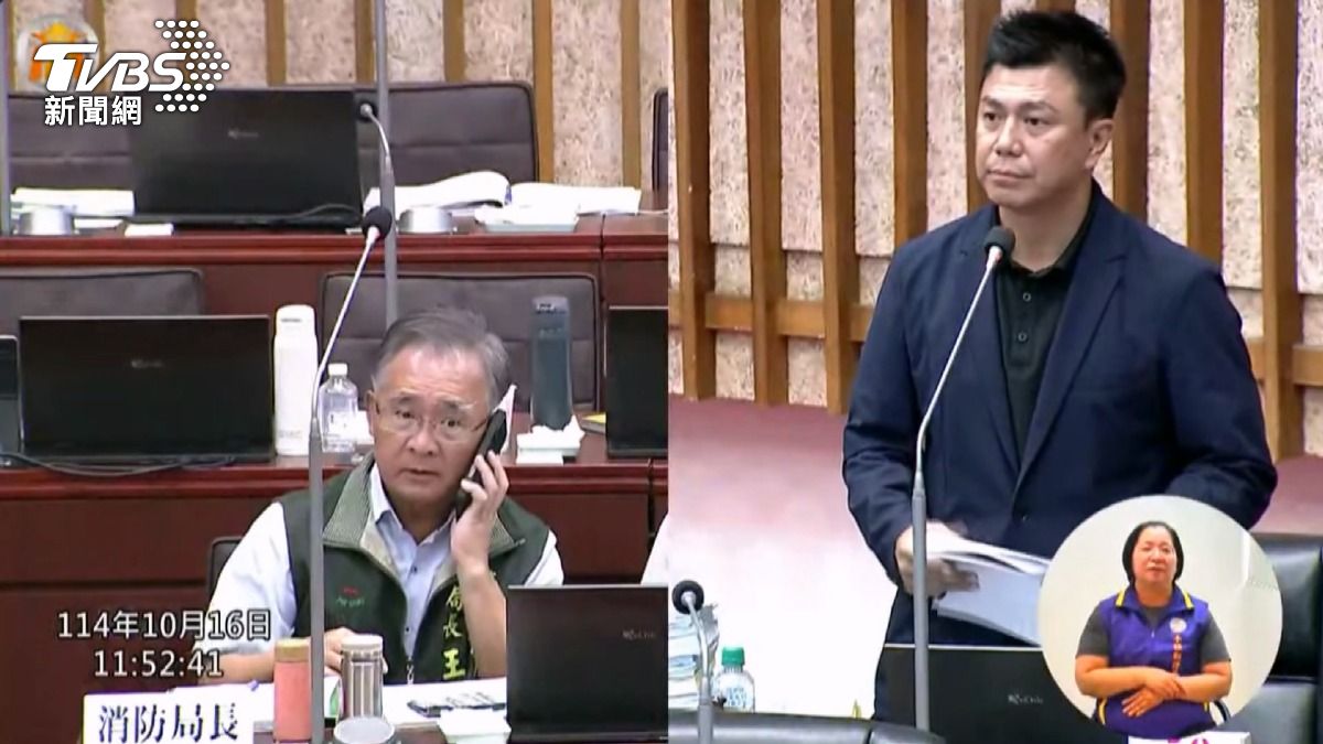 區長要員工交臉書帳號、局長質詢接電話,高市府接連出包。(圖/TVBS)