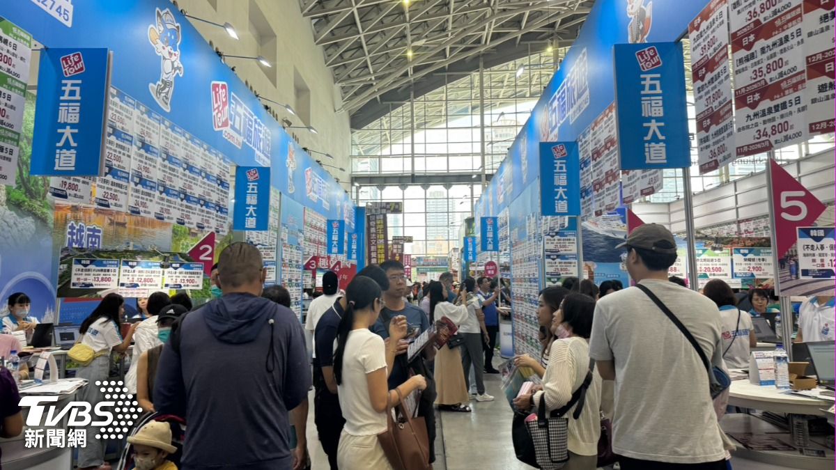 中南部最具規模與指標性的旅遊盛會日盛大登場。（圖／林雅婷攝）
