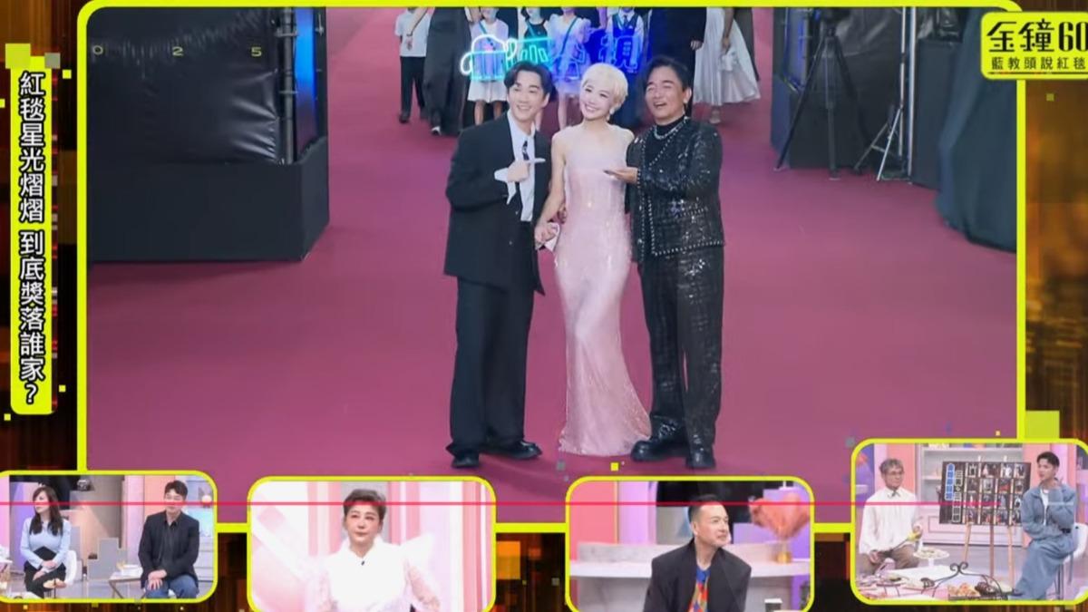 藍心湄批評布景做得太廉價。(圖/TVBS)