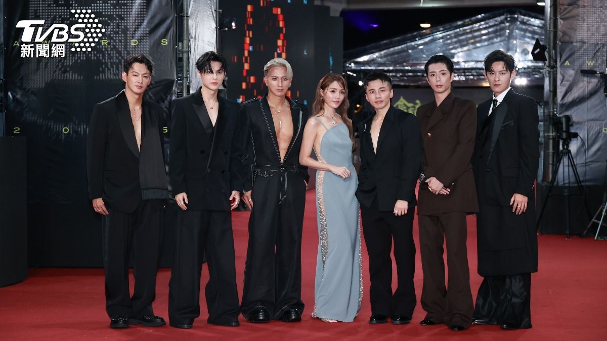 左起威廉、王子、阿緯、朵拉、小杰、敖犬、小煜。(圖/TVBS娛樂組攝)