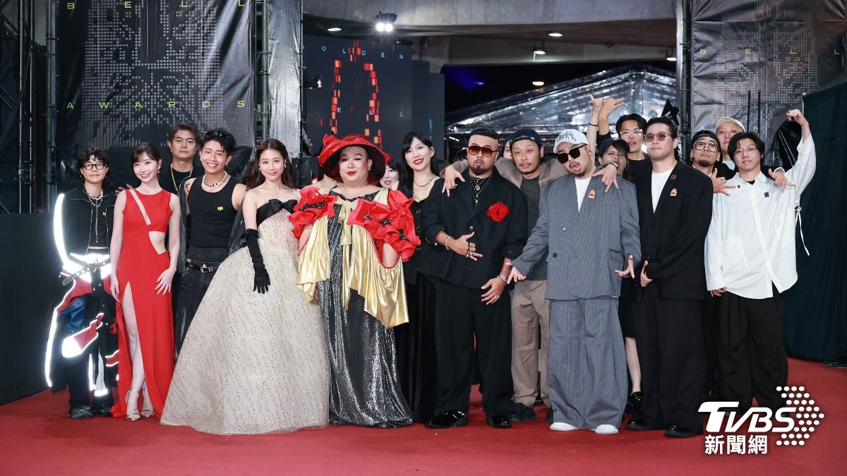 《夜市王》登上紅毯。(圖/TVBS)