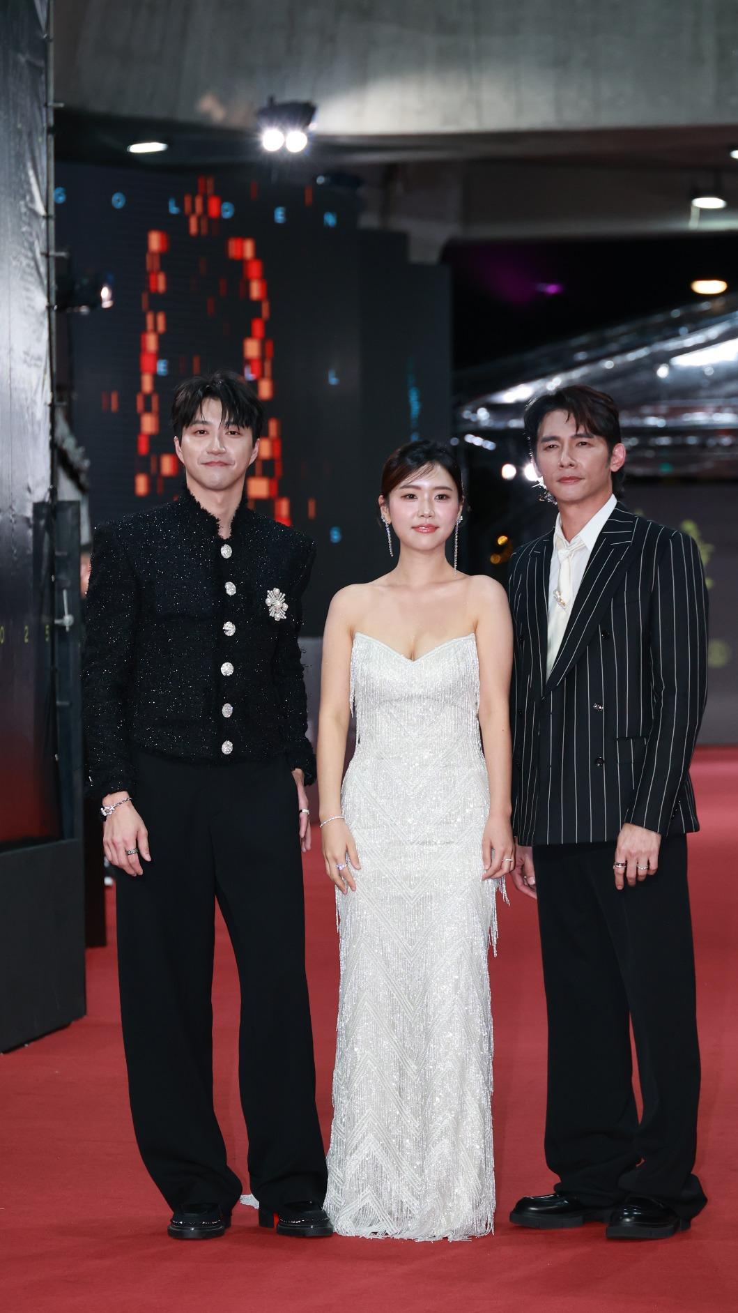 江宏傑、Judy、温昇豪。(圖/TVBS娛樂攝影組)