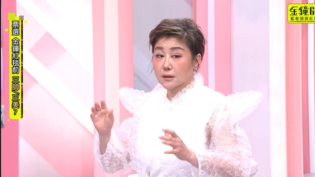 藍心湄奮力保住《上船了各位!》入圍實境節目獎。(圖/TVBS)