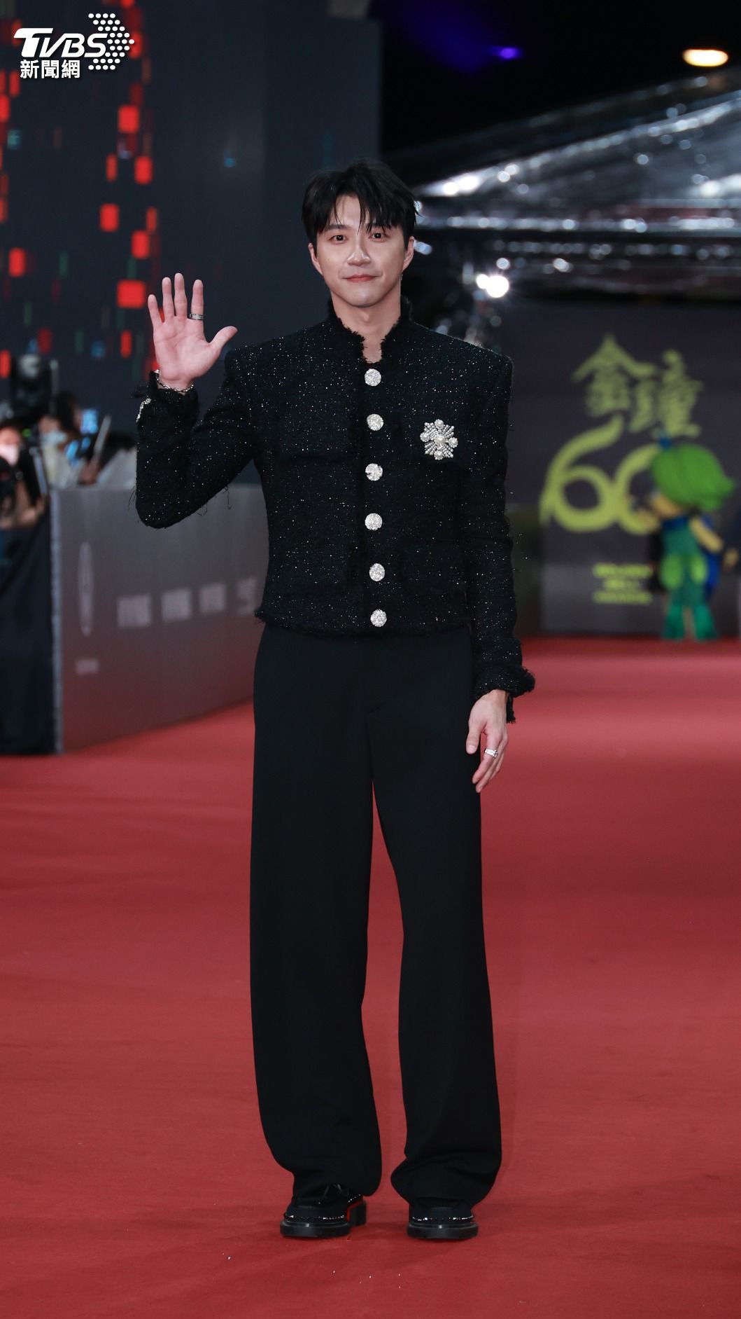 江宏傑堪稱紅毯不敗男神。(圖/TVBS娛樂組)