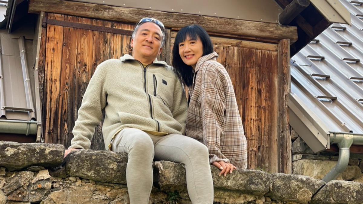 方念華得知獲獎,感動發聲。(圖/TVBS)