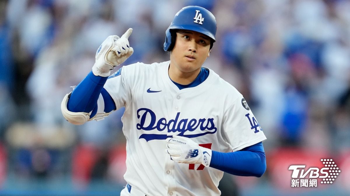 MLB季後賽/大谷翔平「10K+三響砲」痛宰釀酒人 道奇晉級世界大賽
