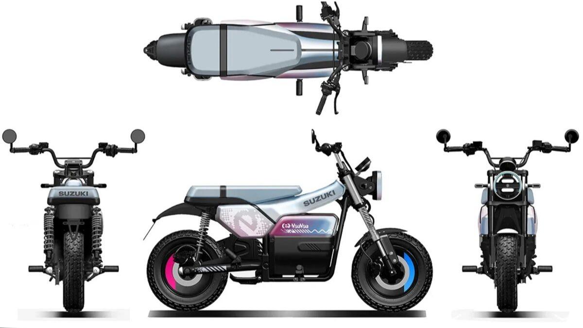 e-VanVan為1971年問世的原型車「VanVan90」為精神延續。（圖／Suzuki提供）