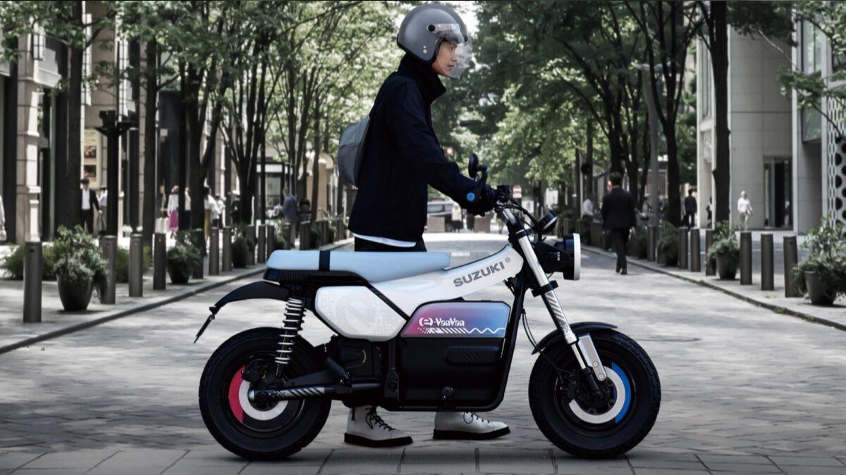 Suzuki透過e-VanVan讓經典重生，同樣讓「Fun Bike」精神文化能在純電世代延續。（圖／Suzuki提供）