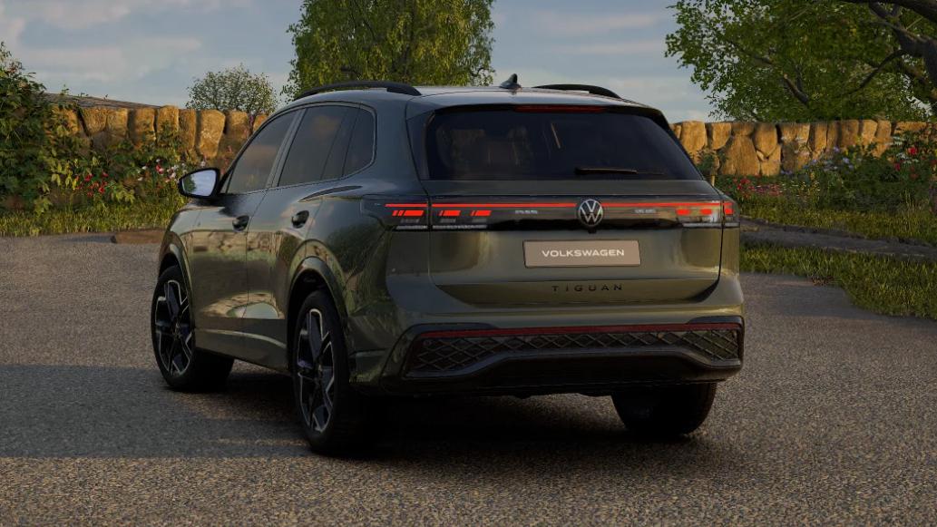 Tiguan 430 TSI R-Line Performance Black Style在外觀導入諸多黑化升級。(圖/翻攝自Volkswagen)