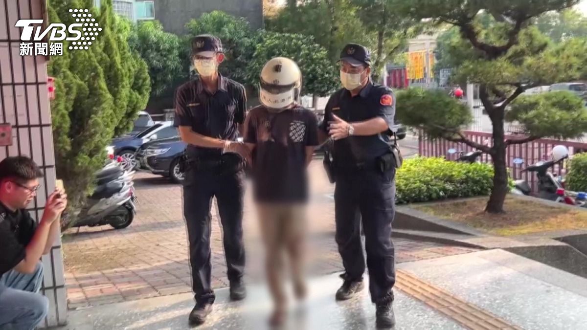 23歲男砍傷鄰居 竟是3年內二度傷人。(圖/TVBS)