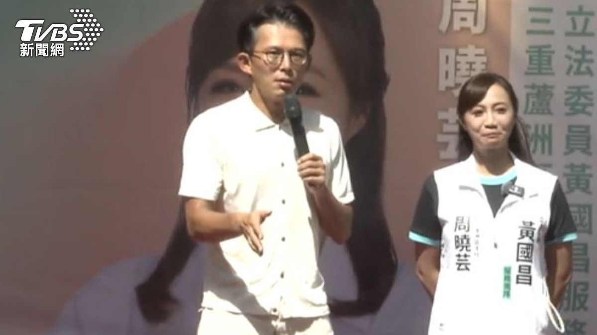 民眾黨主席黃國昌。（圖／TVBS）