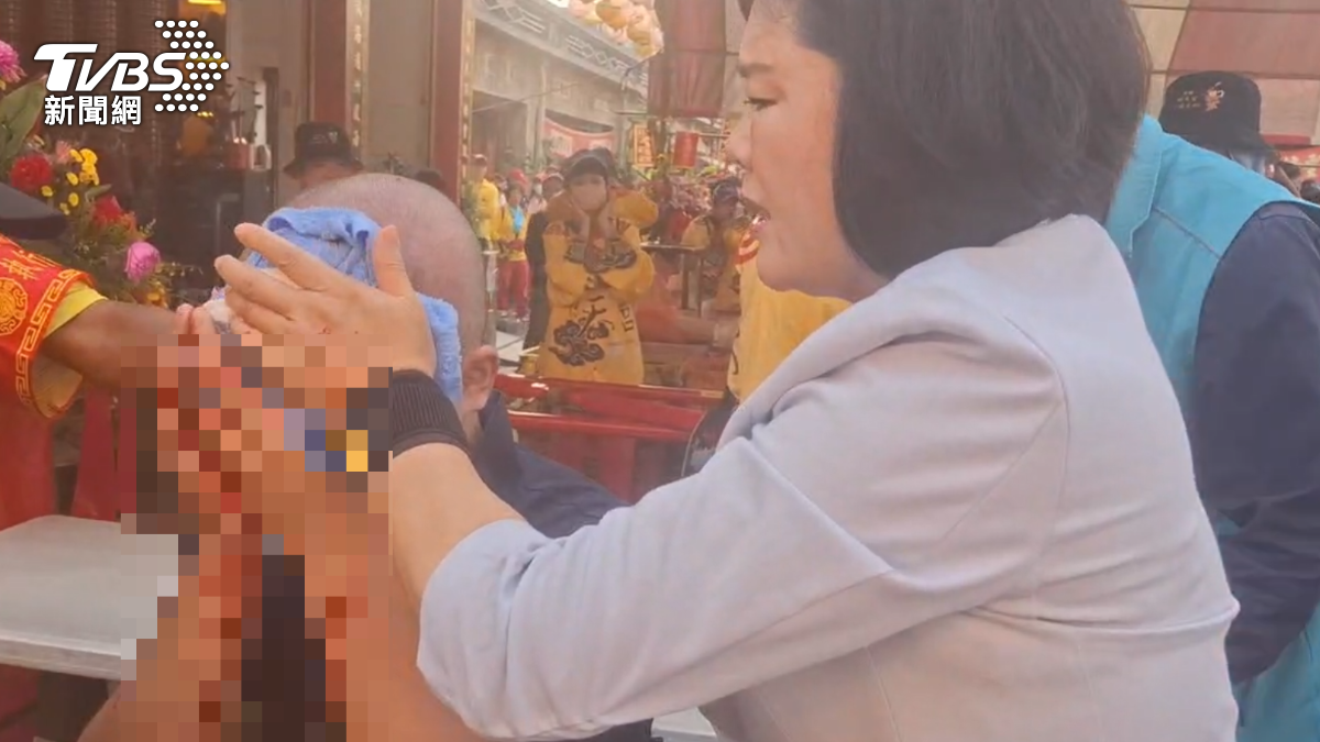 雲林遶境起馬炮炸傷！男頭部濺血　張麗善「護理魂上身」救人