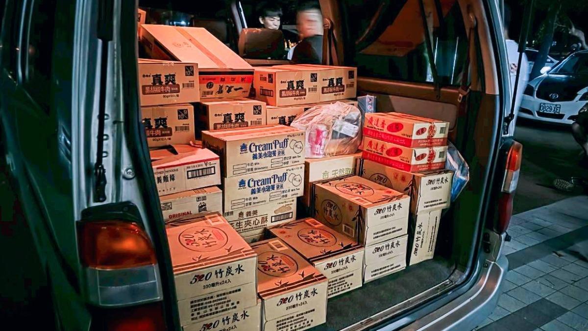 秀林鄉公所備好大量物資供撤離民眾使用。(圖/翻攝自花蓮縣秀林鄉公所)