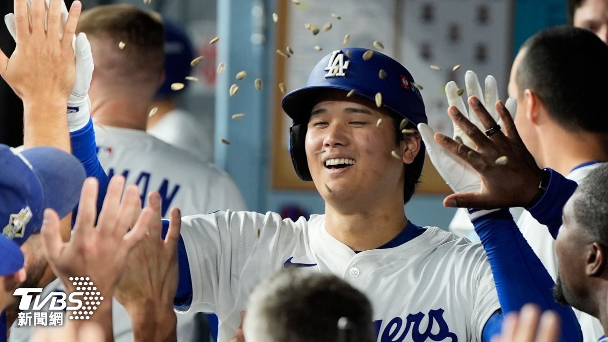 大谷國聯冠軍賽飆10K、三響砲 羅伯茲驚嘆隊友讚就像「喬丹」
