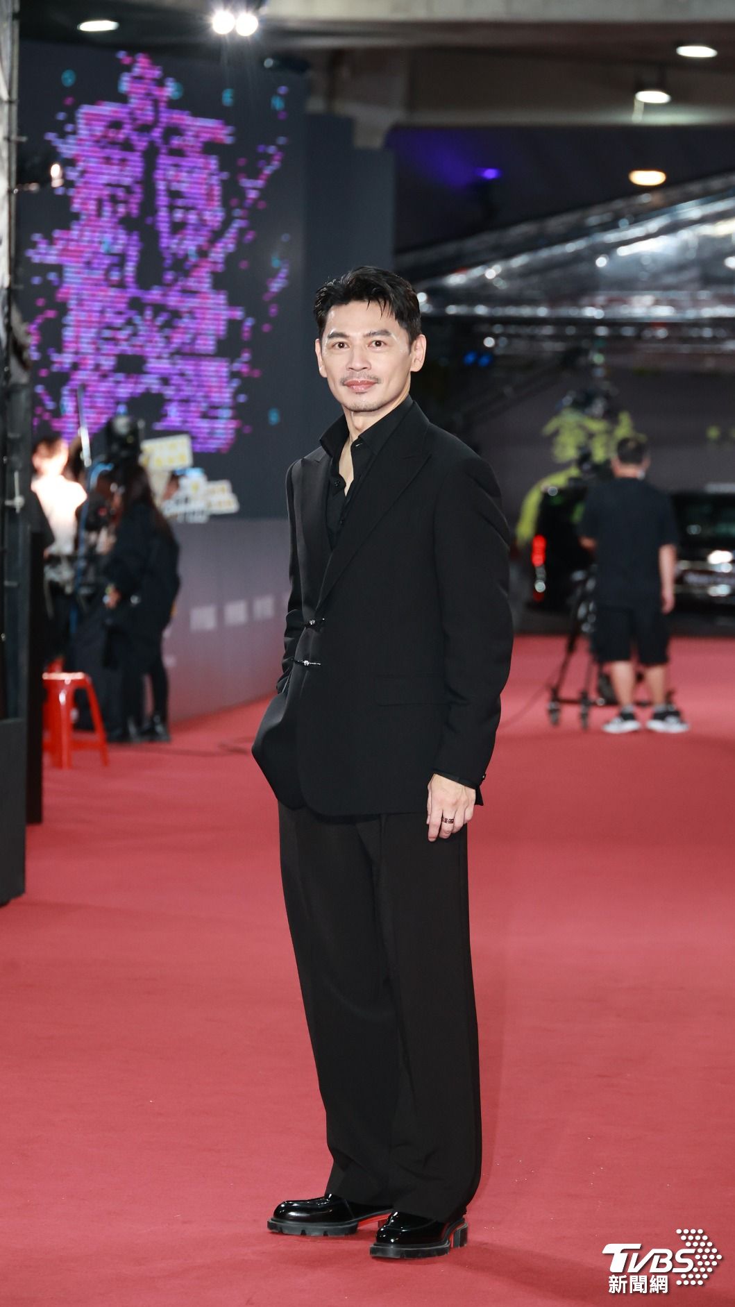 阿KEN今是黑馬王子。（圖／TVBS攝影組）