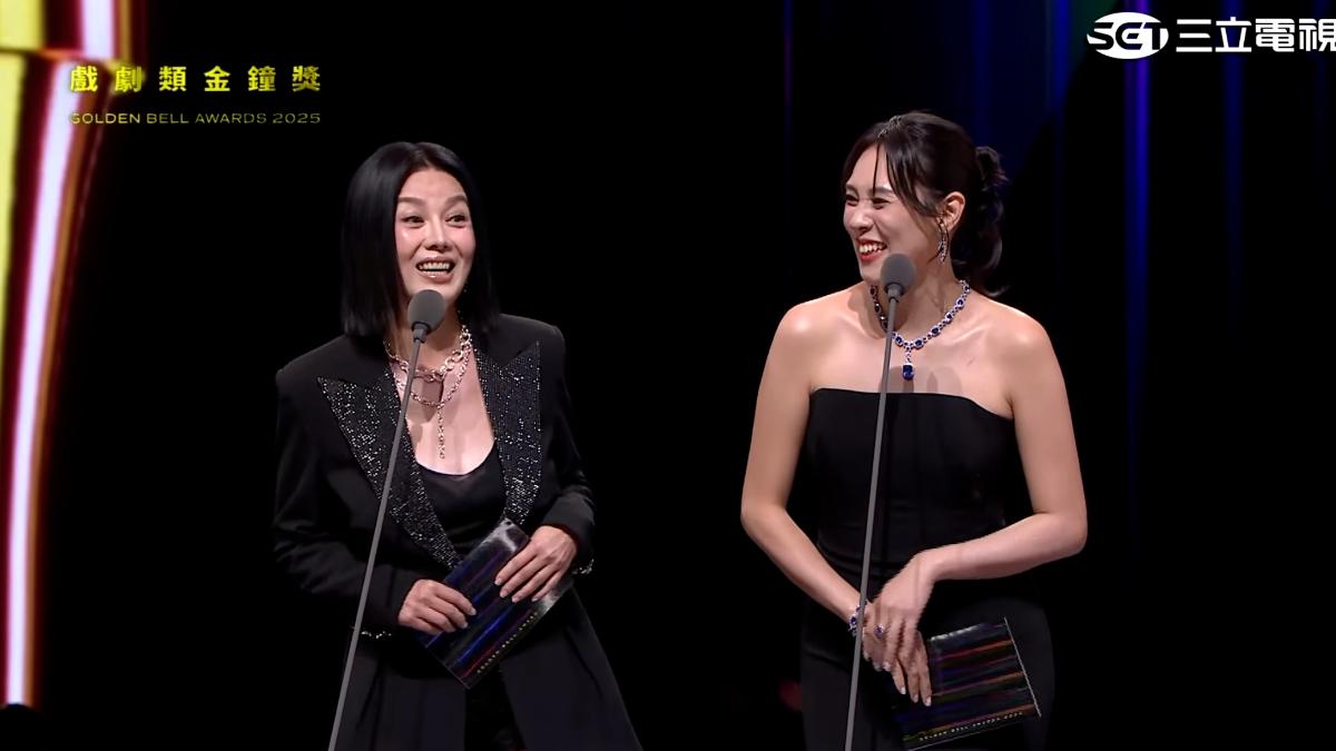 金鐘60/苗可麗爆走!典禮開嗆「定你去死」 朱芯儀看傻