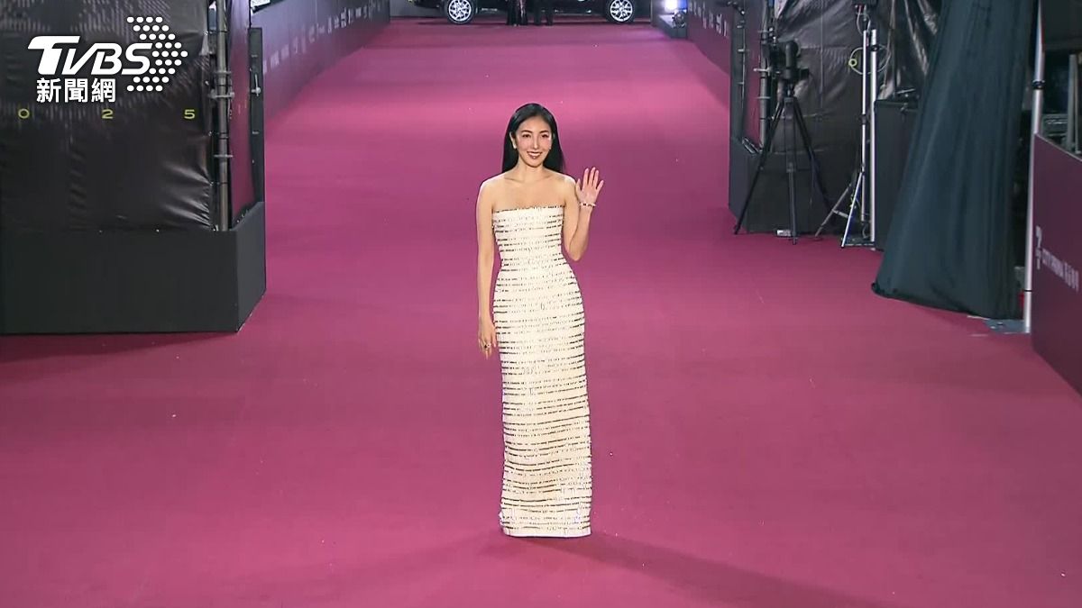 楊謹華以《影后》角逐戲劇類最佳女主角獎。(圖/TVBS)