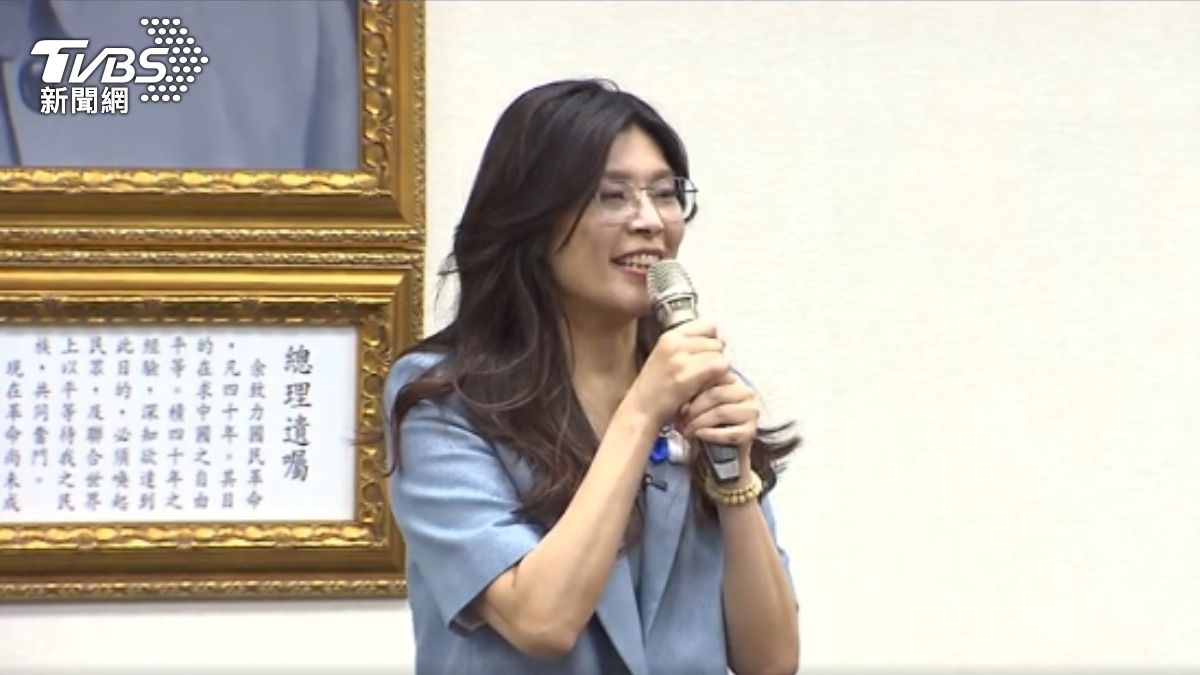 當選黨魁！　鄭麗文：任內必完成2028政黨輪替。（圖／TVBS）