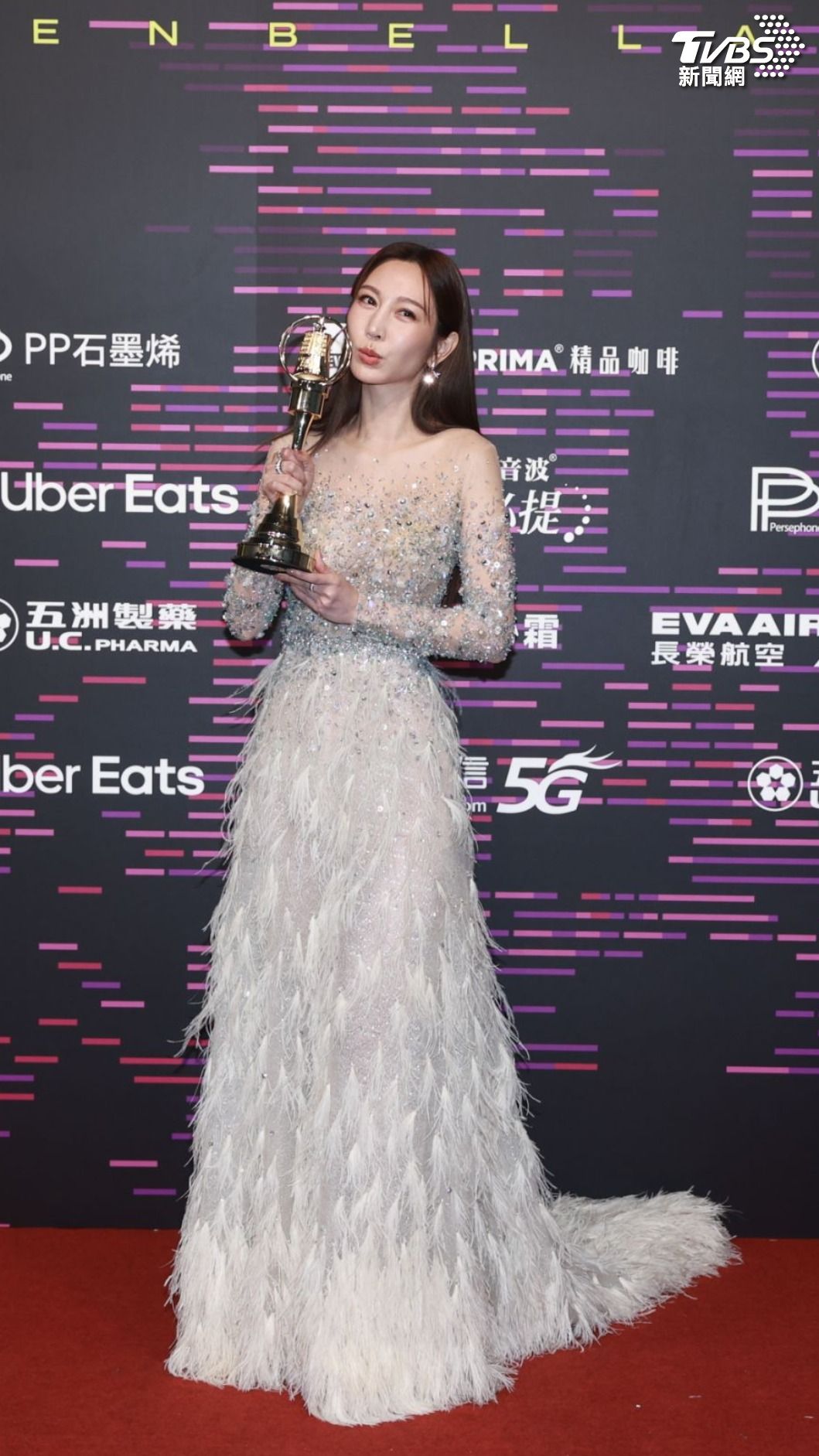 曾莞婷出道27年得獎了！（圖／TVBS娛樂組攝）