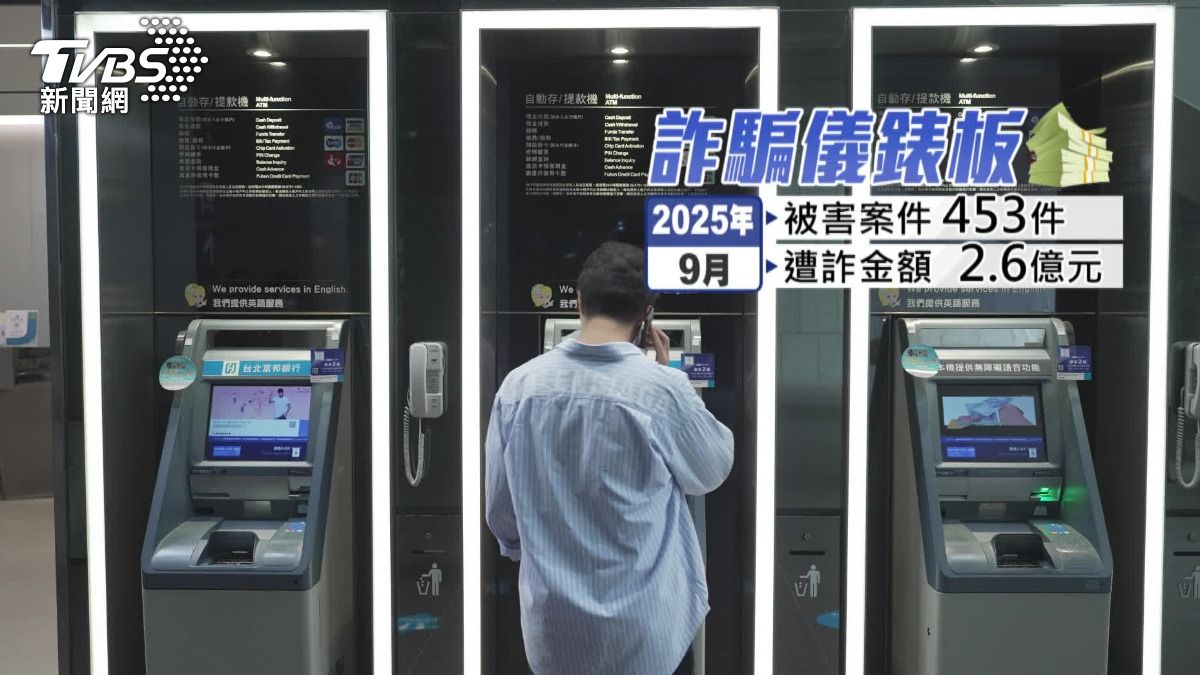 詐騙儀錶板上線後,每天案件都會有最新統計數字。(圖/TVBS)
