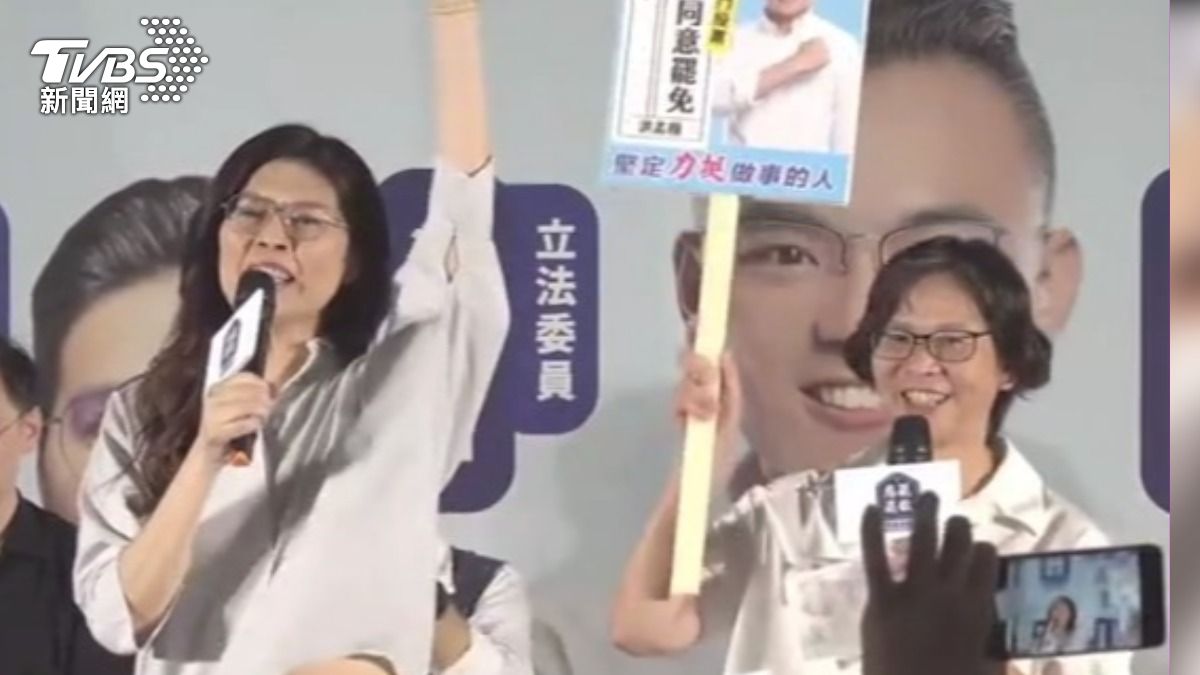 與鄭麗文關係好，蔡壁如強調，不會因此就幫忙出意見，甚至喬2026藍白合。（圖／TVBS）