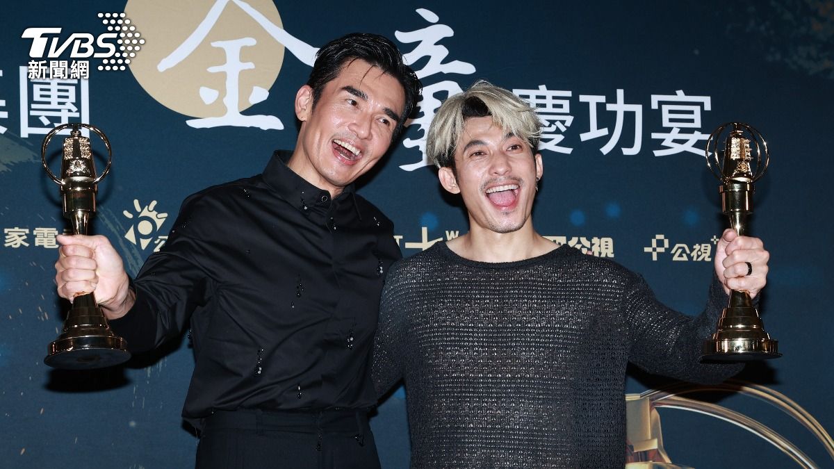 楊一展、連炳發靠《化外之醫》演出分別拿到配角、視帝獎項。（圖／趙世平攝）