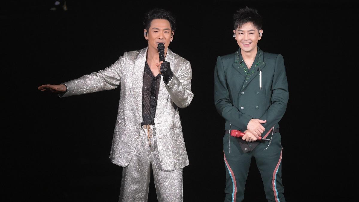 杜德偉、林志穎是好兄弟。(圖/杜德偉Get up演唱會主辦方提供)