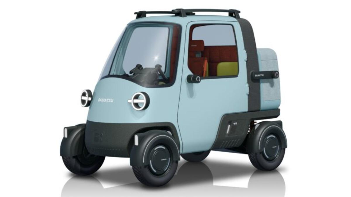 微型商用車電動革命! Daihatsu「Midget X」概念車重塑經典