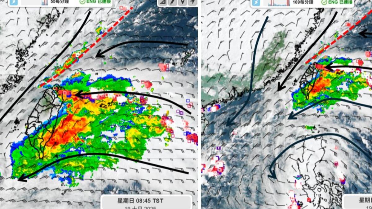 天氣/最強風雨還沒來!專家揭「雨勢最猛時間」4地當心