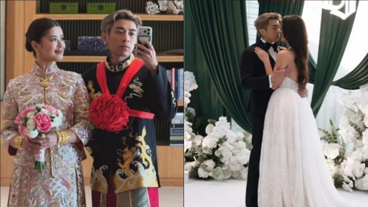 浪漫互動超甜!Tyson Yoshi、Christy唯美婚紗照曝