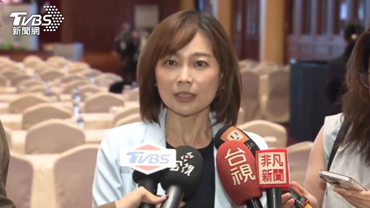 總統府發言人郭雅慧。（圖／TVBS）