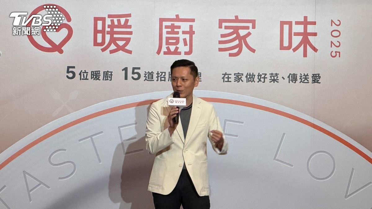 冠軍麵包師陳耀訓在節目中教民眾怎麼挑選好的食材。(圖/蘇憶歡攝)