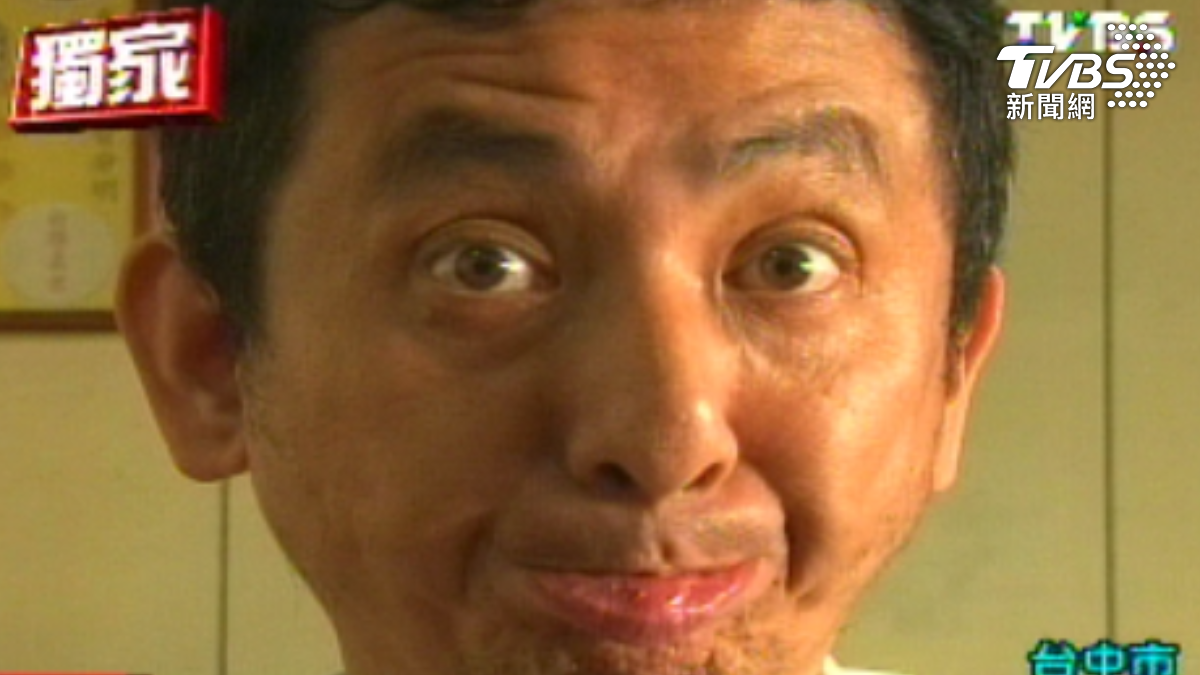 林男神似台版豆豆先生。(圖/TVBS)