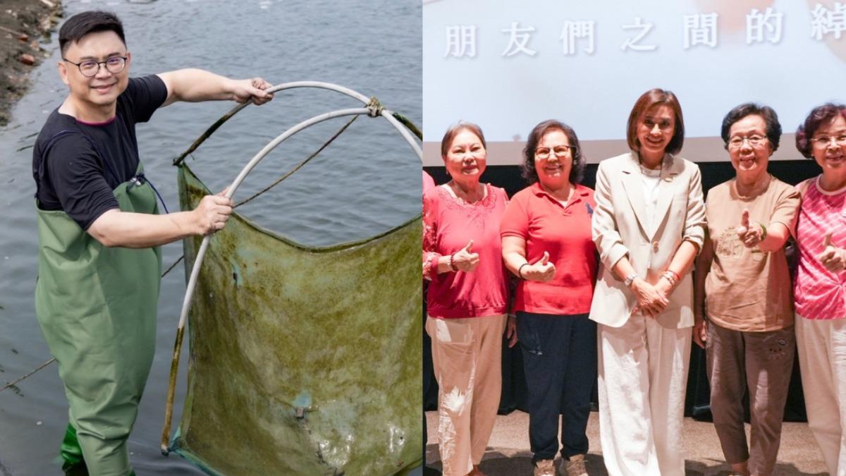 綠高雄市長初選戰！賴瑞隆下水陪漁民　邱議瑩拋育兒政策