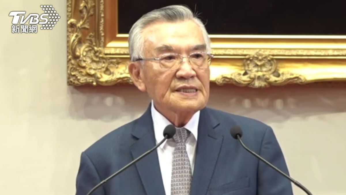 總統府資政林信義第三度擔任我方APEC領袖代表。(圖/TVBS)