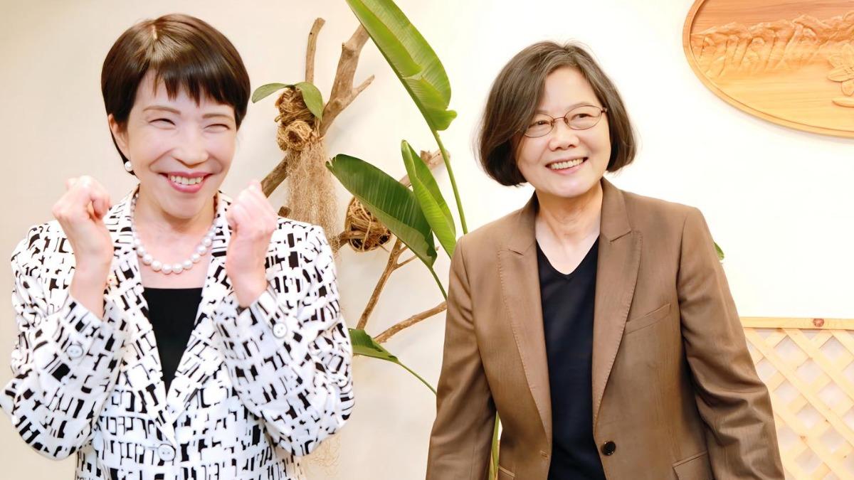 高市早苗創日首相歷史 蔡英文曬合照:衷心祝福一切順利