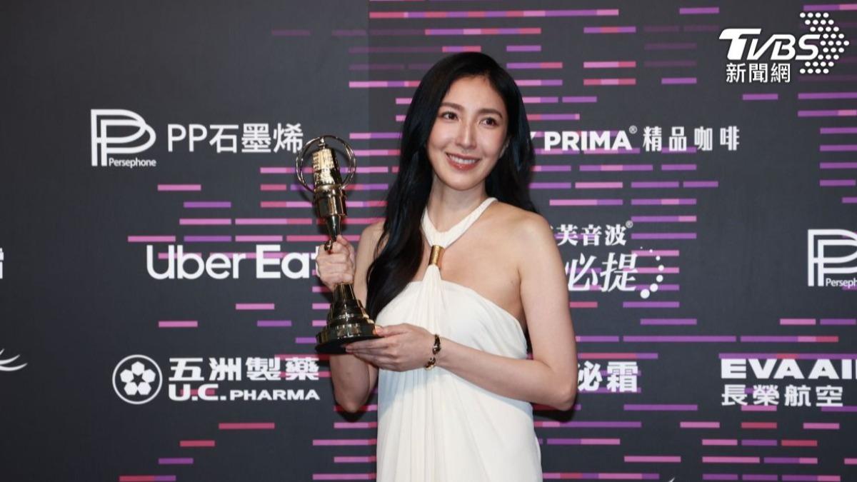 楊謹華憑藉《影后》周凡一角成功封后。（圖／TVBS娛樂組攝）