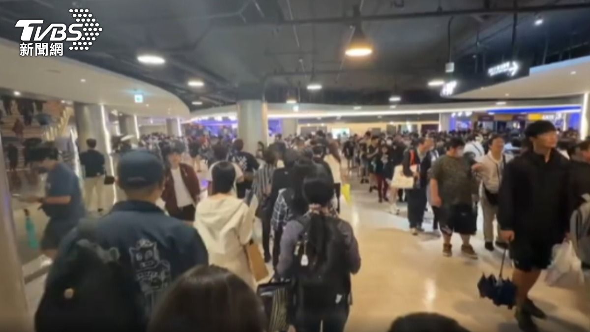 台灣大賽大巨蛋又漏水！　議員批：市府給80分？（圖／TVBS）
