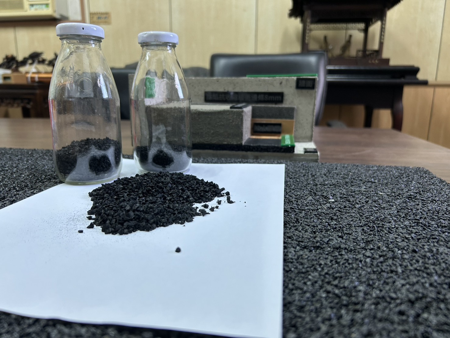 廢輪胎變隔音墊 城市綠材科技打造建築永續解方