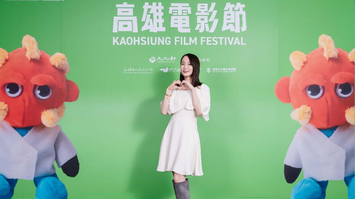 吉岡里帆為新片《九龍大眾浪漫》前來高雄電影節。(圖/高雄電影節提供)