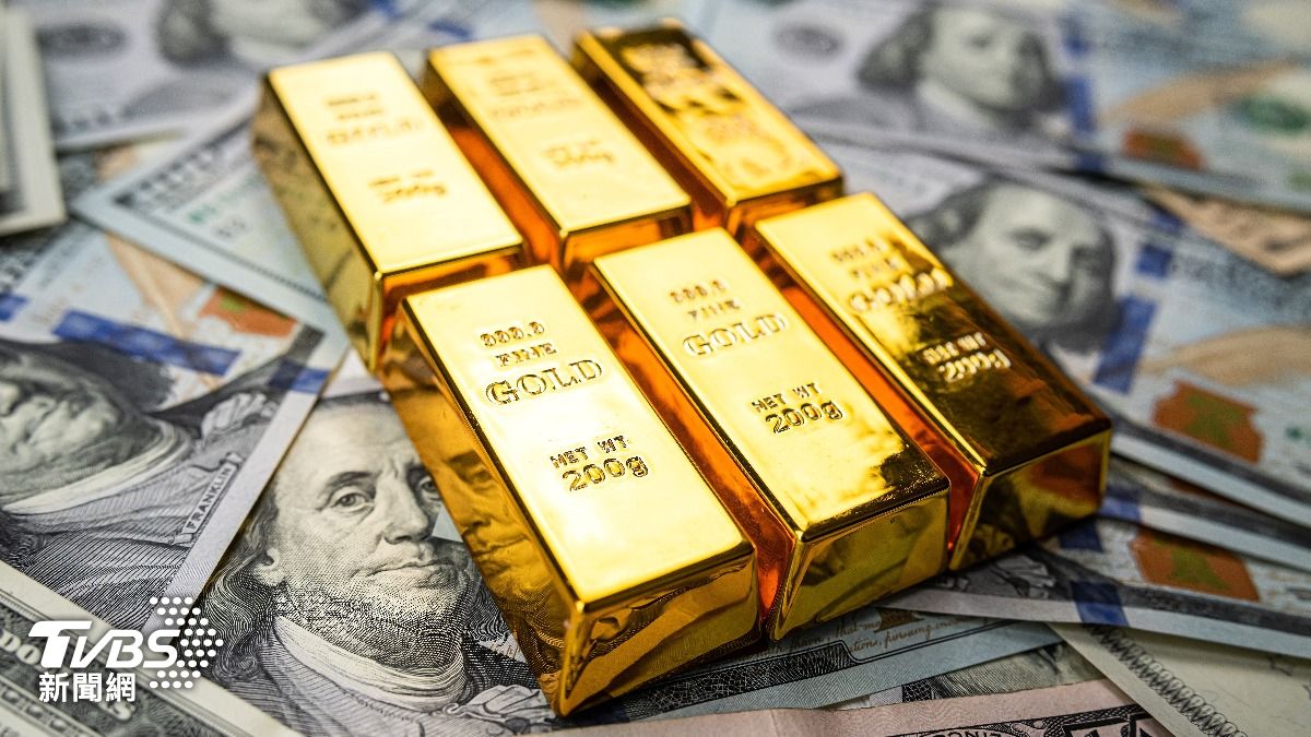 黃金價格引起全球關注。(示意圖/達志影像shutterstock)