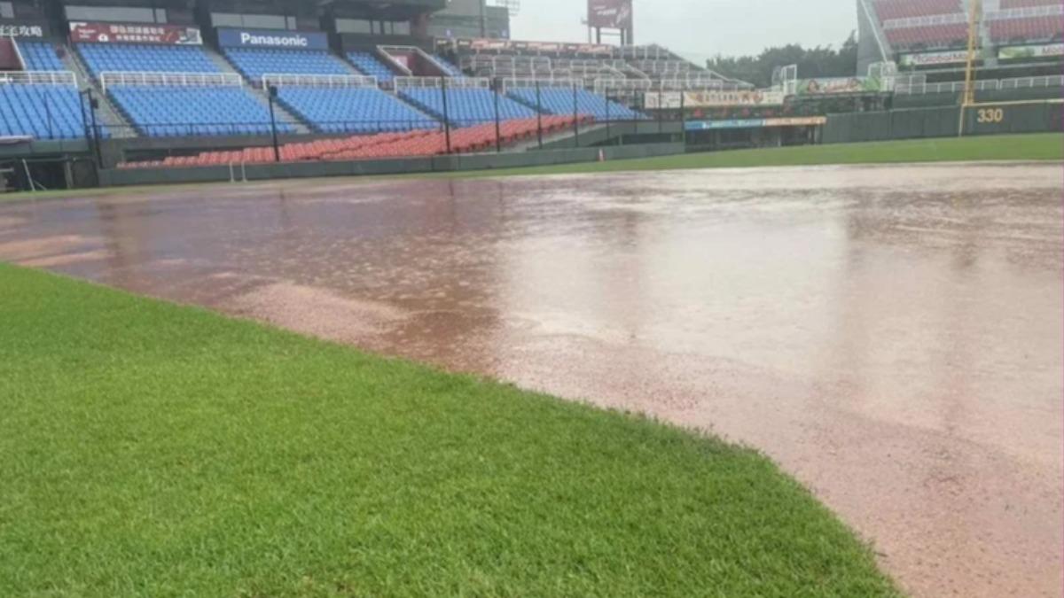 中職/雨下不停!兄弟、桃猿急開會 台灣大賽後續賽程全面順延