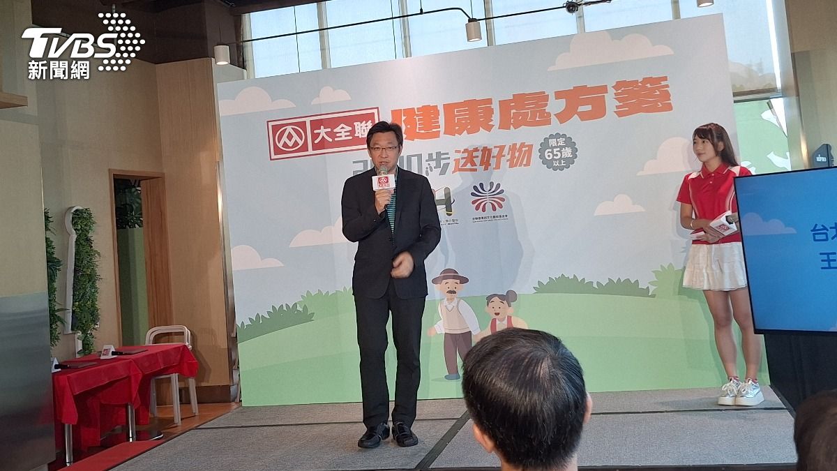 北市聯合醫院總院長王智弘。(圖/張庭暄攝)