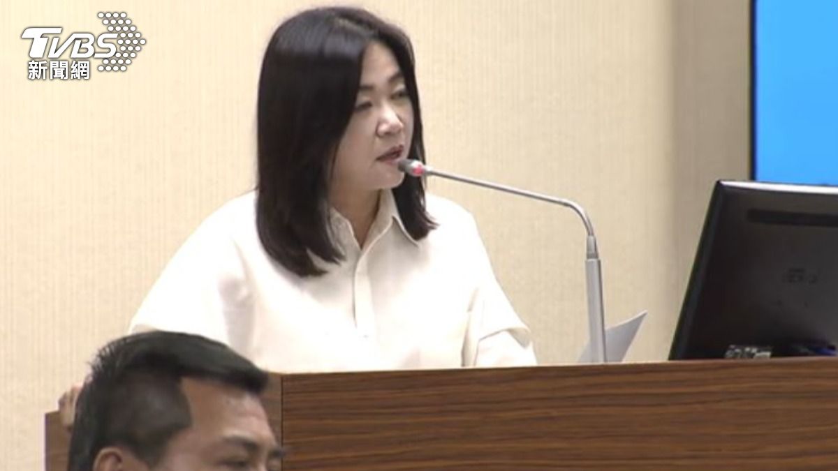 國民黨立委馬文君。（圖／TVBS）