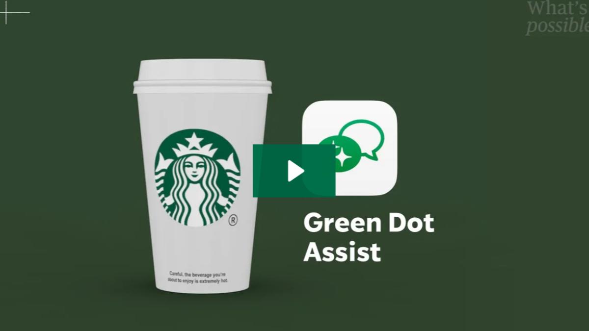 「綠點助手」（Green Dot Assist）。（圖／翻攝星巴克官網）